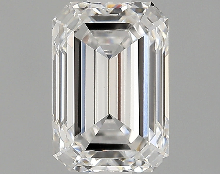 1.22 Carat Emerald Shaped Ideal Cut VS1 IGI Certified Lab Grown Diamond