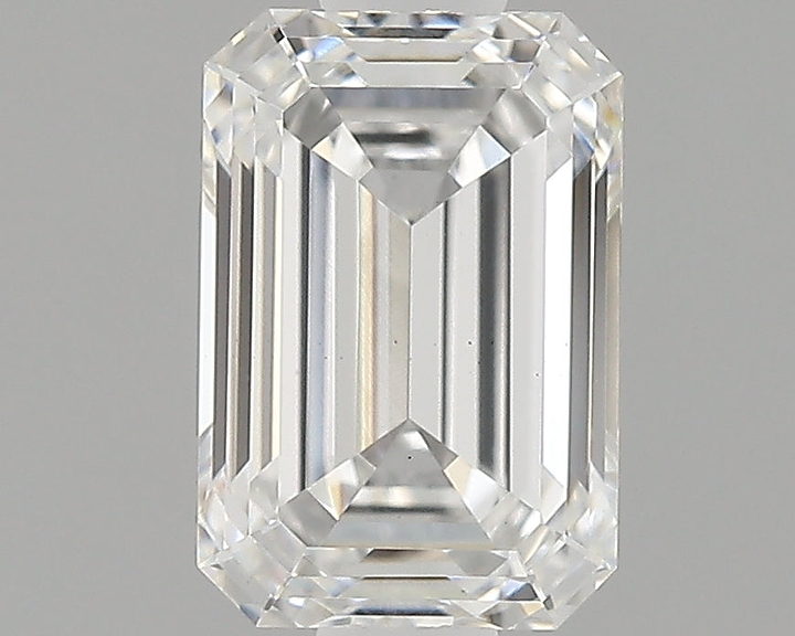 0.83 Carat Emerald Shaped Ideal Cut VS1 IGI Certified Lab Grown Diamond