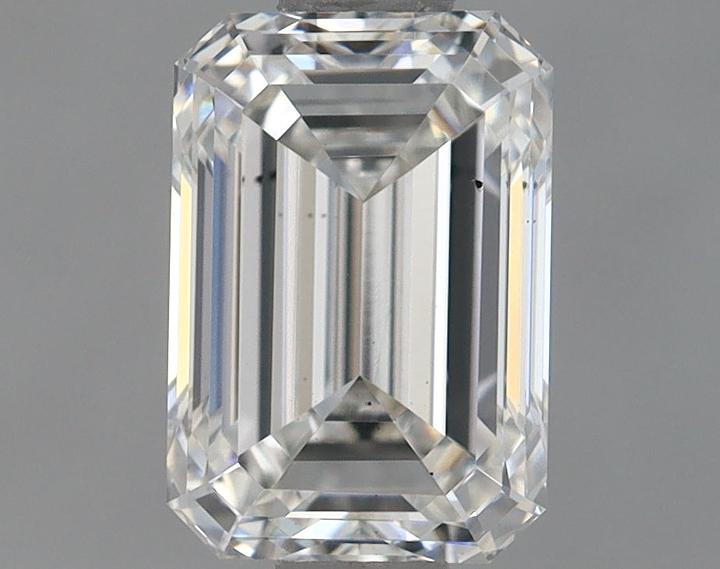 1.15 Carat Emerald Shaped Ideal Cut VS2 IGI Certified Lab Grown Diamond