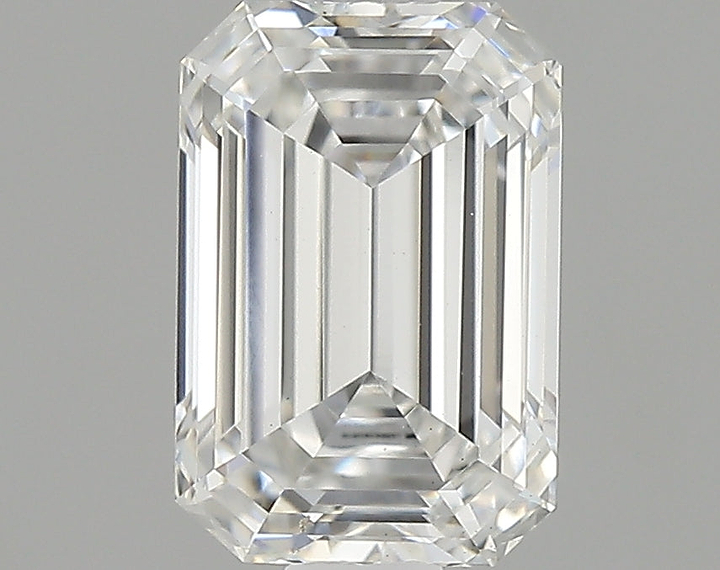 0.84 Carat Emerald Shaped Ideal Cut VS1 IGI Certified Lab Grown Diamond