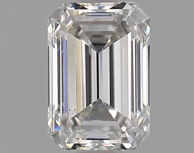 1.13 Carat Emerald Shaped Ideal Cut VS2 IGI Certified Lab Grown Diamond