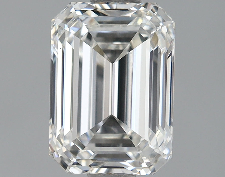 1.3 Carat Emerald Shaped Ideal Cut VS1 IGI Certified Lab Grown Diamond