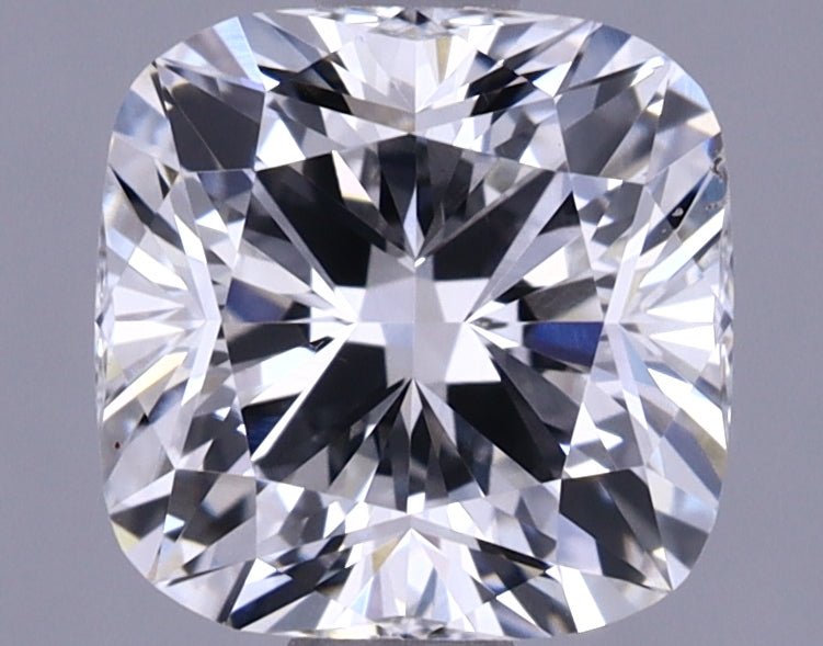 1.55 Carat Cushion Shaped Ideal Cut Vvs2 Igi Certified Lab Grown Diamond