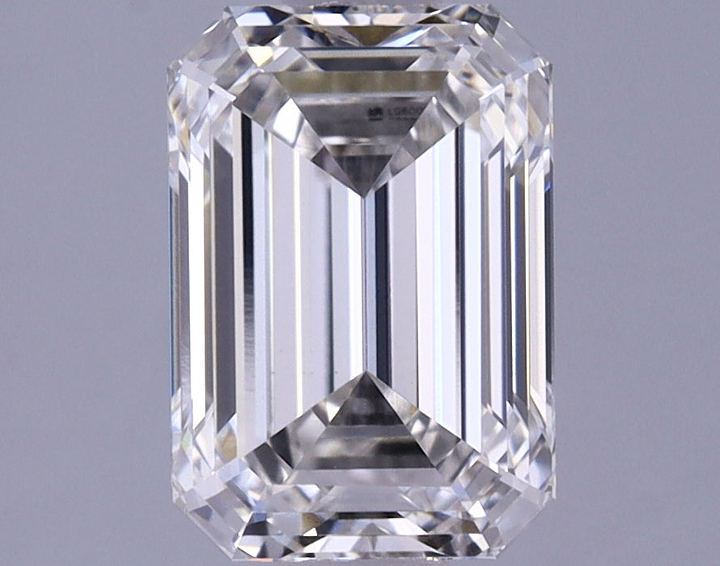 1.16 Carat Emerald Shaped Ideal Cut VVS2 IGI Certified Lab Grown Diamond