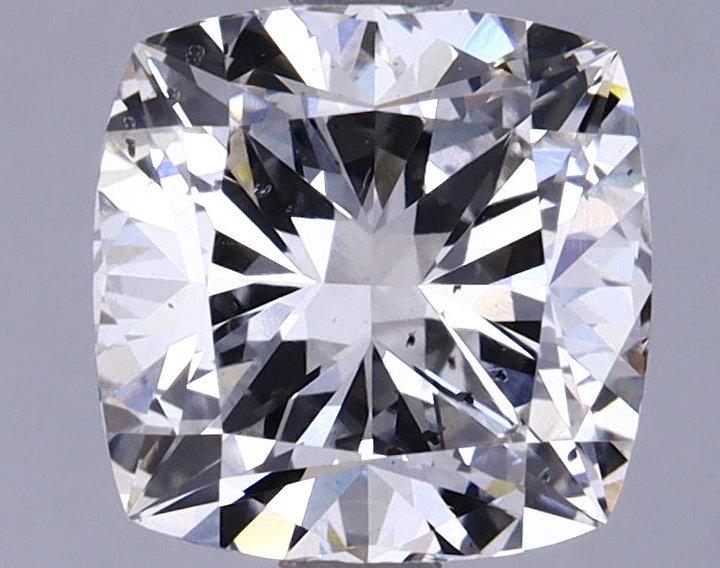 2.44 Carat Cushion Shaped Ideal Cut SI1 IGI Certified Lab Grown Diamond