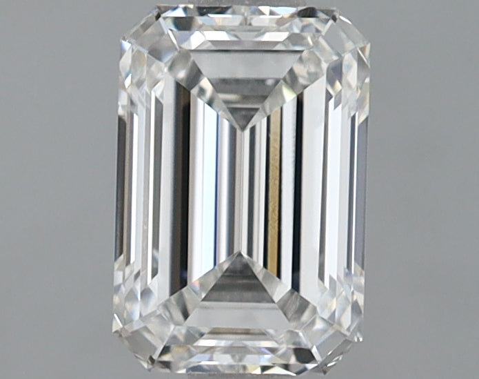 1.18 Carat Emerald Shaped Ideal Cut VVS2 IGI Certified Lab Grown Diamond