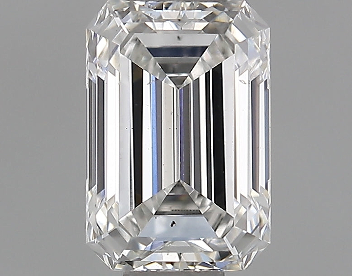 0.78 Carat Emerald Shaped Ideal Cut VS2 IGI Certified Lab Grown Diamond