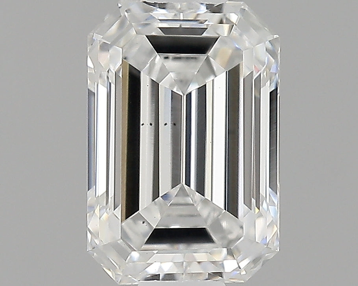0.73 Carat Emerald Shaped Ideal Cut VS2 IGI Certified Lab Grown Diamond