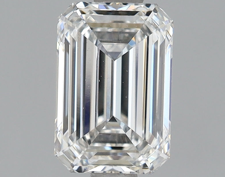 1.22 Carat Emerald Shaped Ideal Cut VS1 IGI Certified Lab Grown Diamond