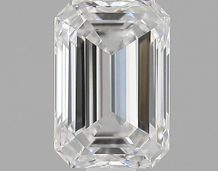 0.71 Carat Emerald Shaped Very Good Cut VVS2 IGI Certified Lab Grown Diamond