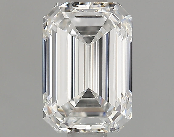 1.2 Carat Emerald Shaped Ideal Cut VVS2 IGI Certified Lab Grown Diamond