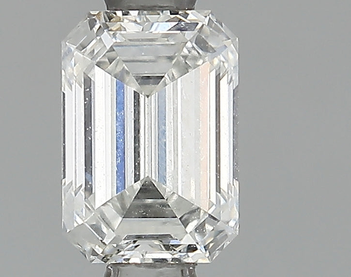 0.77 Carat Emerald Shaped Ideal Cut VVS2 IGI Certified Lab Grown Diamond