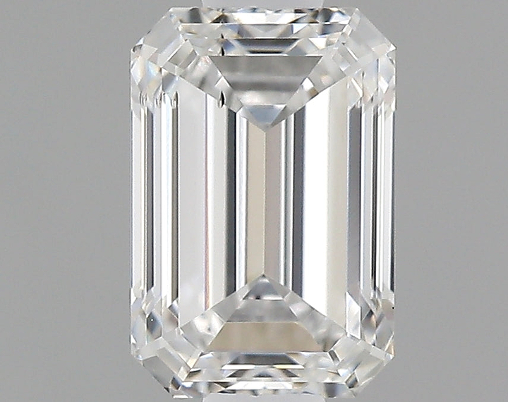 0.72 Carat Emerald Shaped Ideal Cut VS2 IGI Certified Lab Grown Diamond