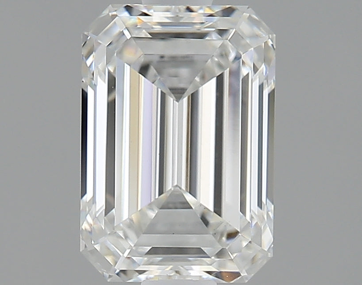 1.29 Carat Emerald Shaped Ideal Cut VS1 IGI Certified Lab Grown Diamond