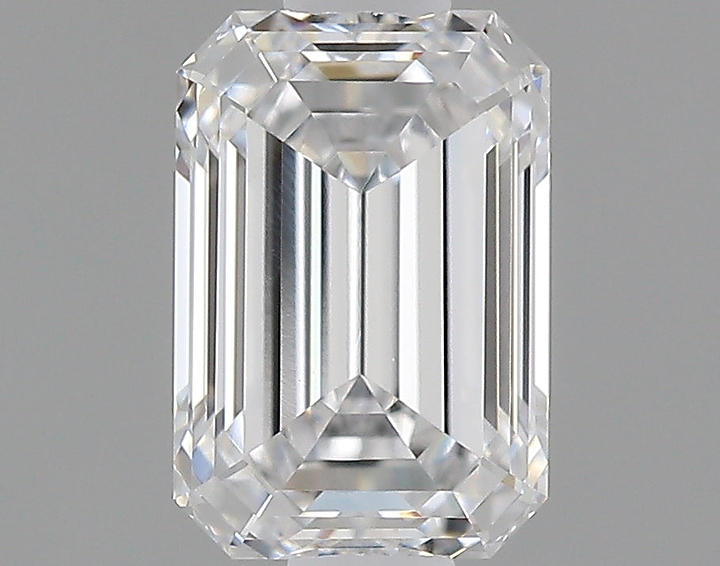 0.83 Carat Emerald Shaped Very Good Cut VVS2 IGI Certified Lab Grown Diamond