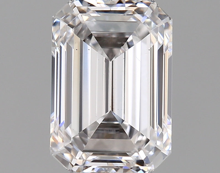 1.39 Carat Emerald Shaped Very Good Cut VS1 IGI Certified Lab Grown Diamond