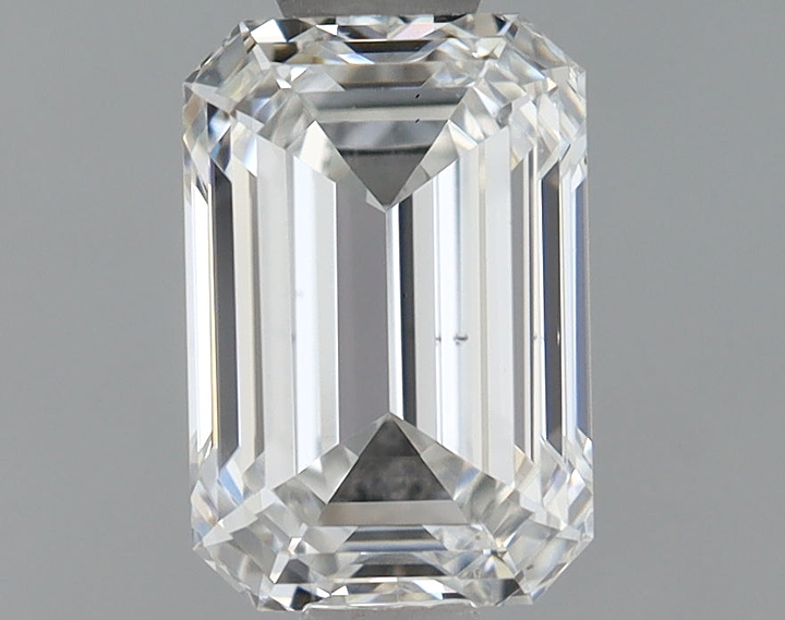 0.86 Carat Emerald Shaped Ideal Cut VS1 IGI Certified Lab Grown Diamond