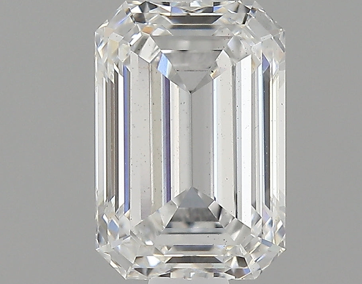 0.93 Carat Emerald Shaped Ideal Cut VS2 IGI Certified Lab Grown Diamond