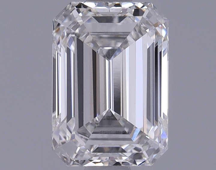 1.14 Carat Emerald Shaped Ideal Cut VVS2 IGI Certified Lab Grown Diamond