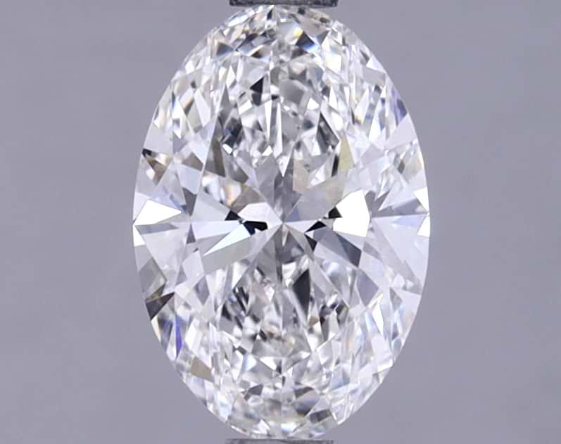 1.03 Carat Oval Shaped Excellent Cut VVS2 IGI Certified Lab Grown Diamond