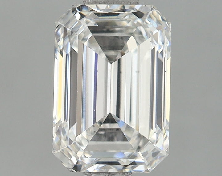 1.44 Carat Emerald Shaped Ideal Cut VS1 IGI Certified Lab Grown Diamond