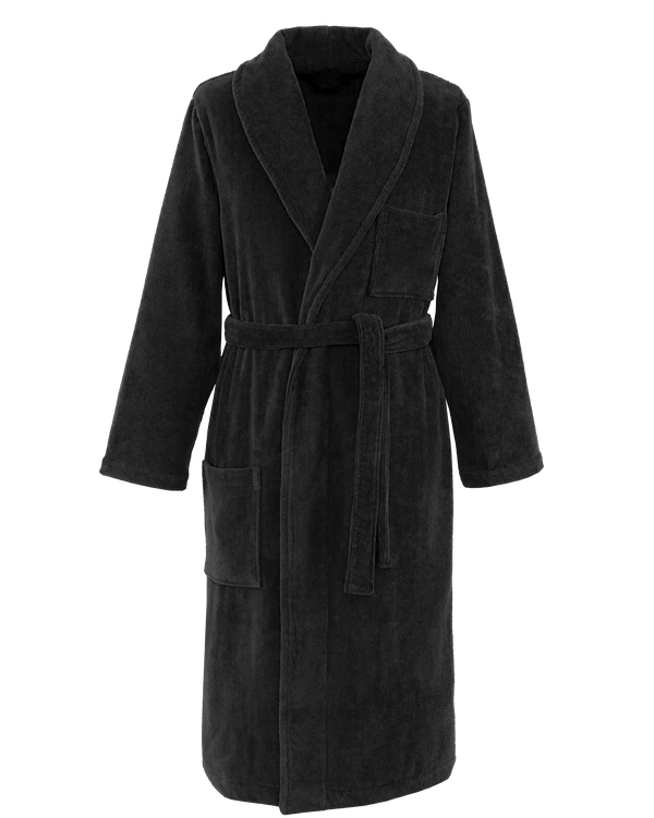 Ashluxe Customisable Bathing Robe - Black