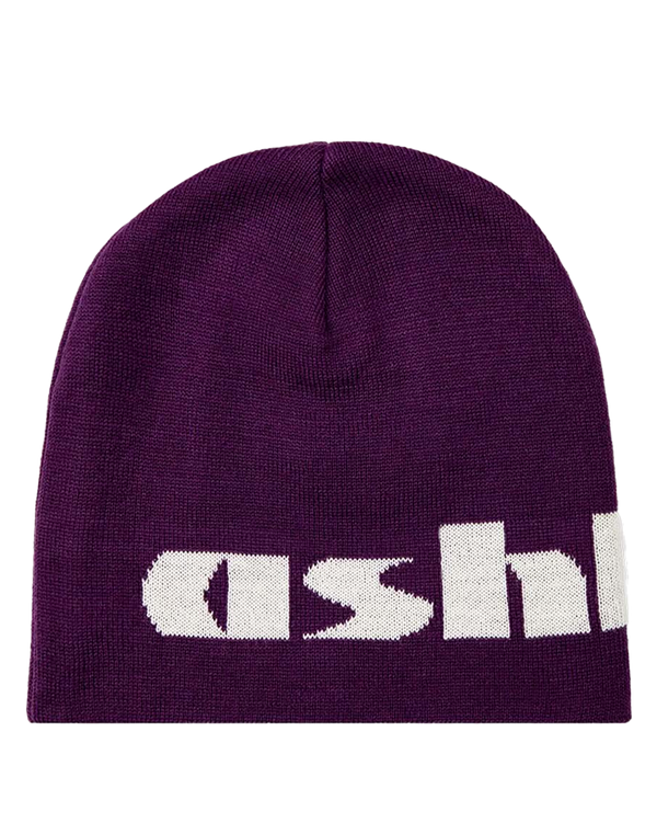 Ash Beanie Cap - Purple