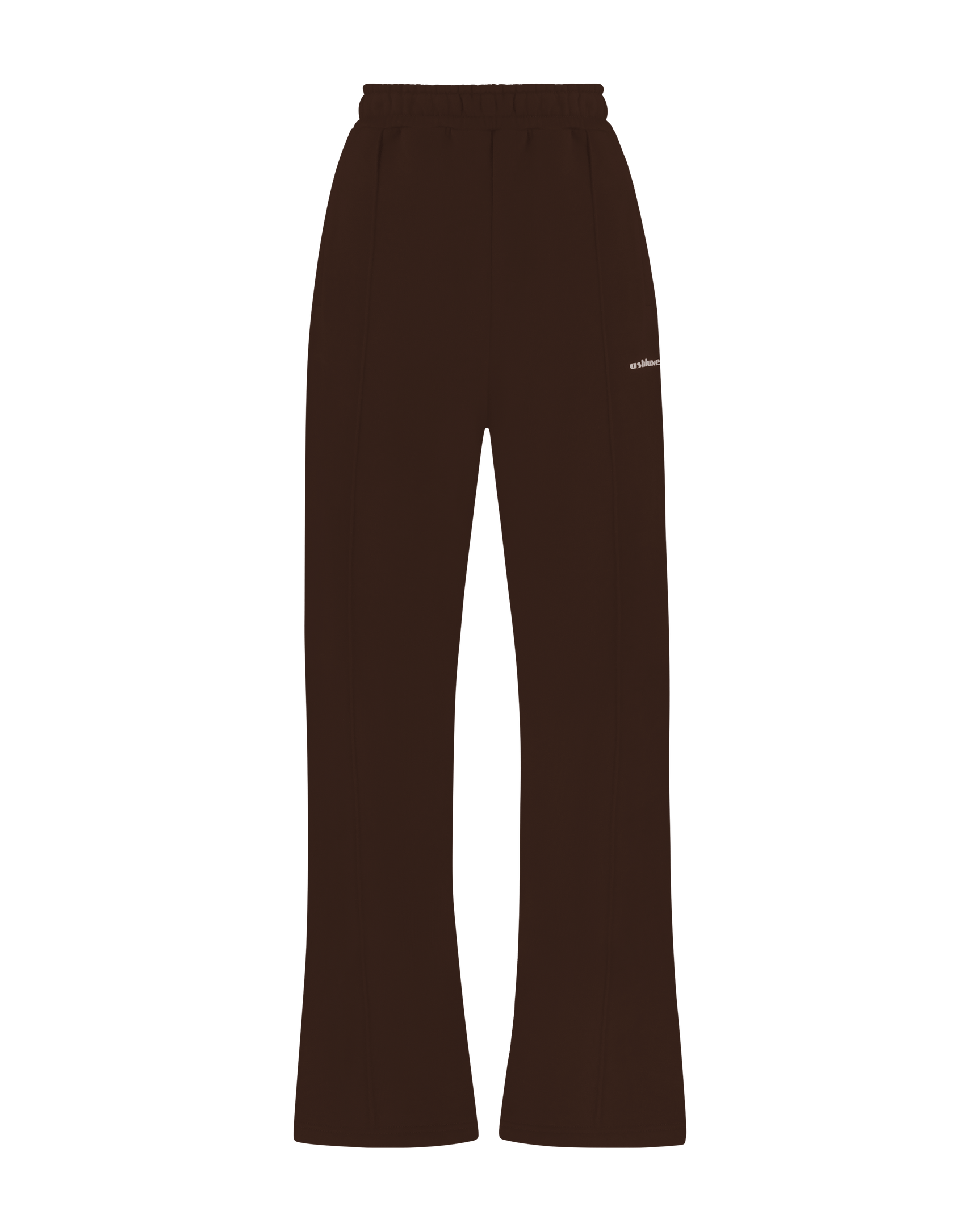 Ashluxe Logo Sweatpants Chocolate