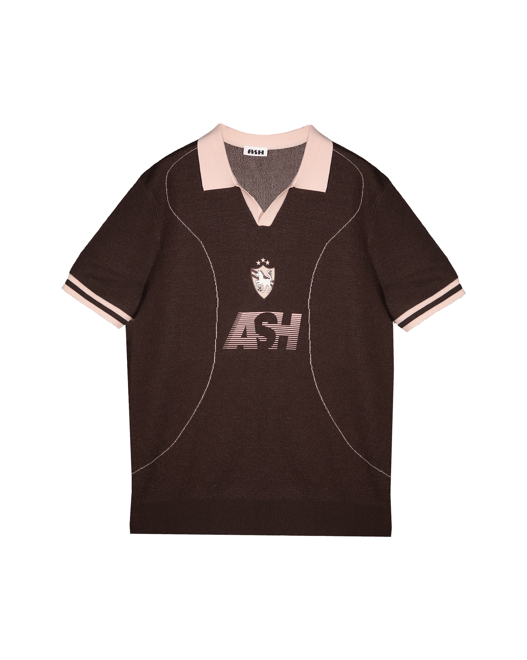 Ashluxe Classic Match Polo Brown