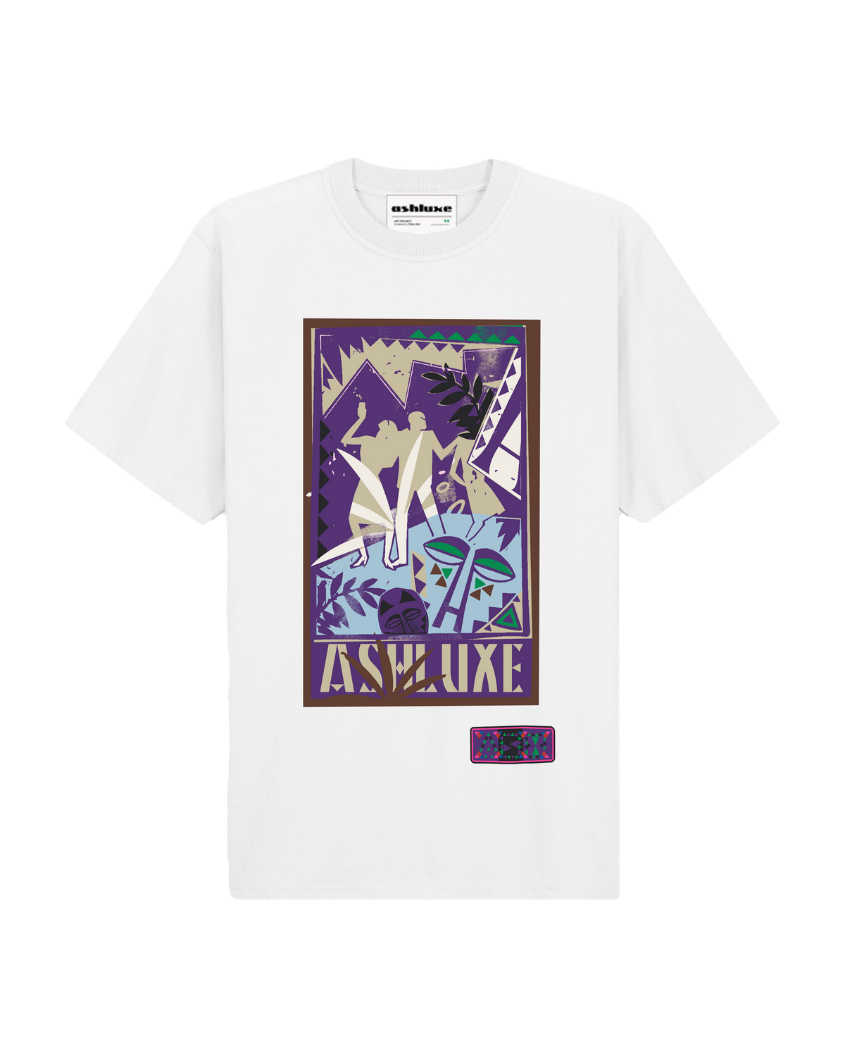 Ashluxe Merrytime T-shirt White