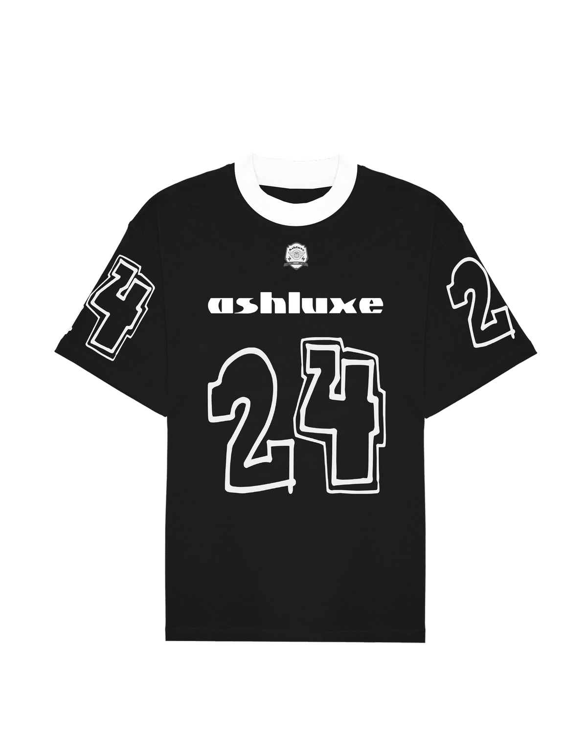 Ashluxe 24 Puff  Tee Black