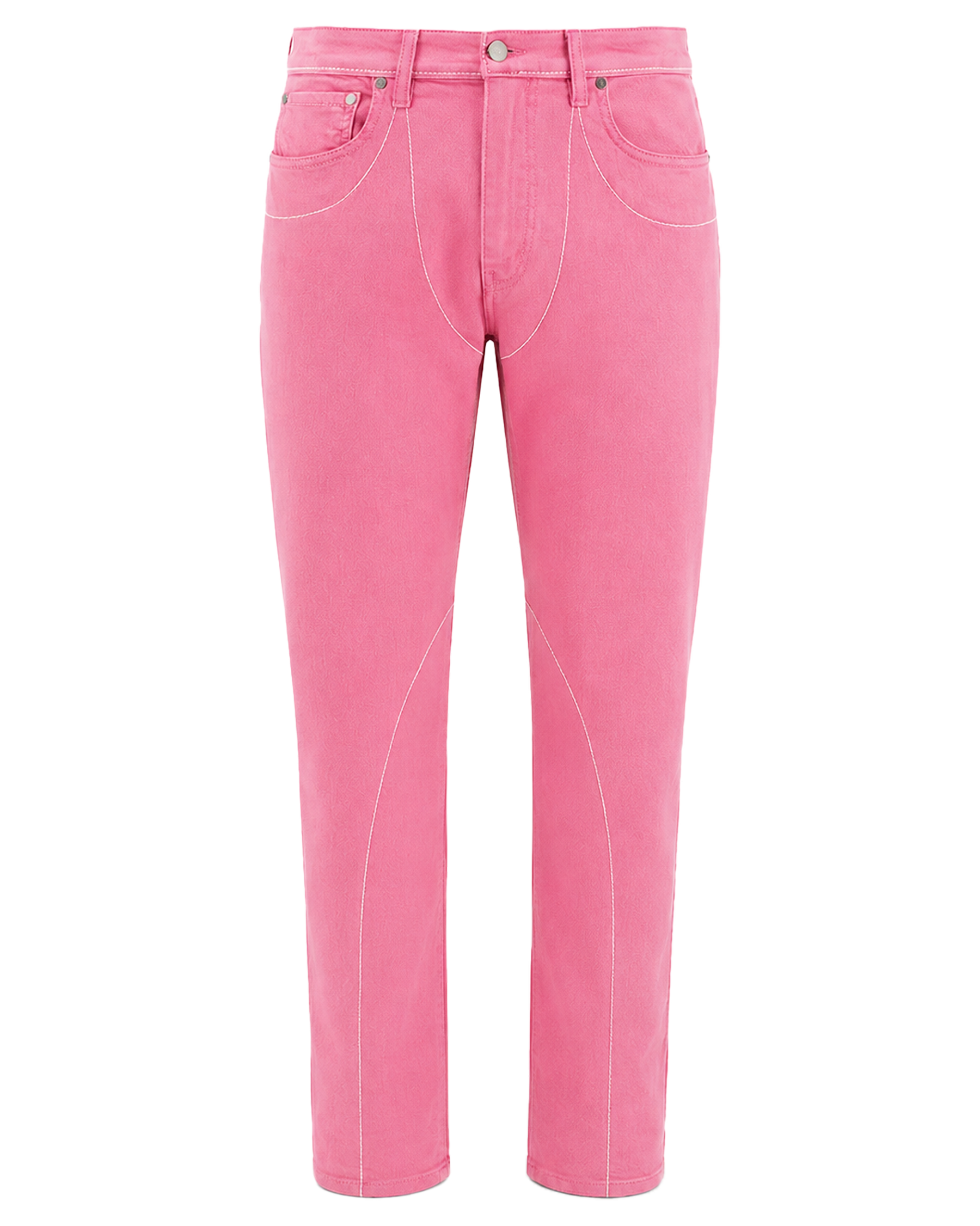Ashluxe Female Denim Slimfit Pants 5Pockets - Pink