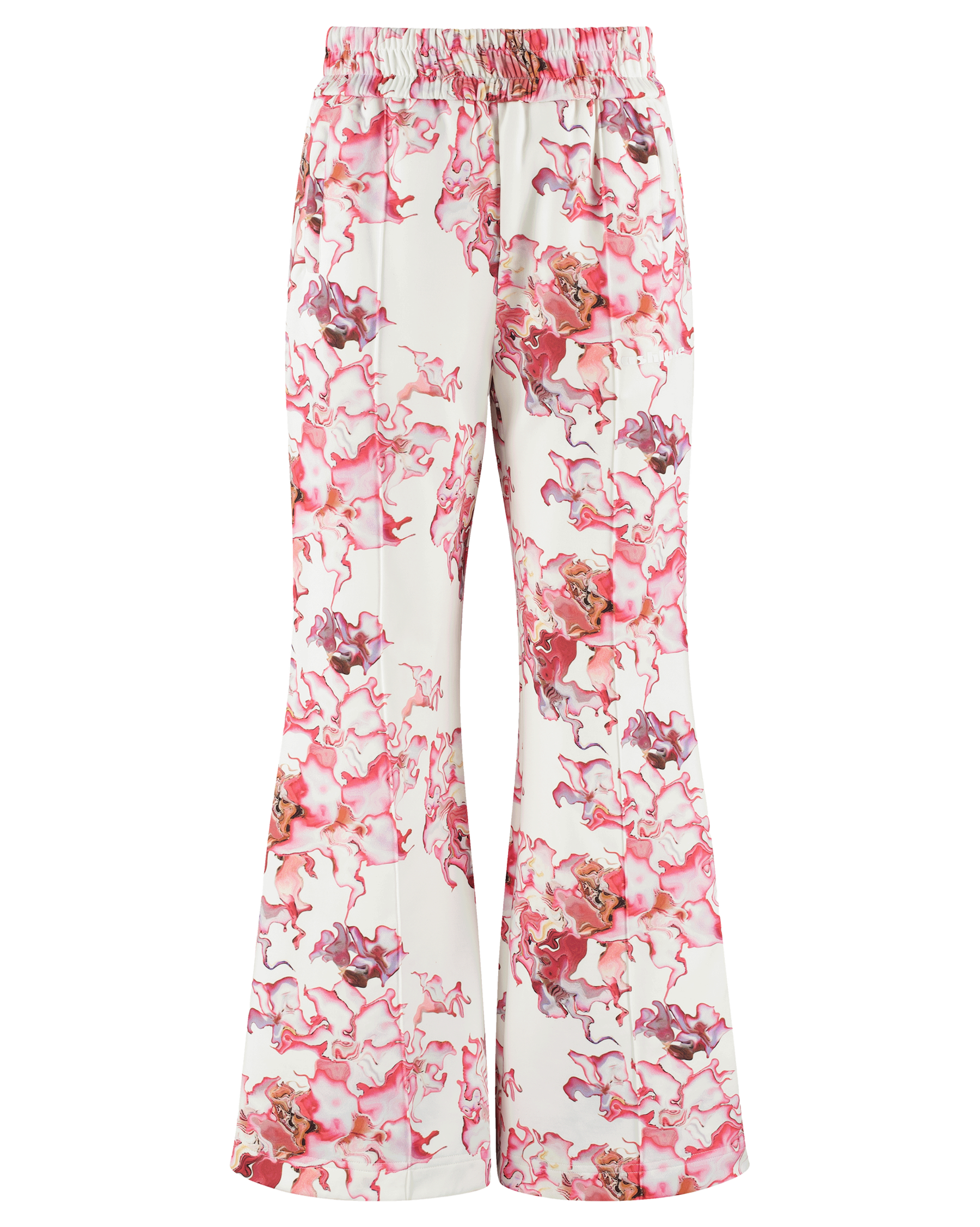 Ashluxe Female Printed Track Pant Pink Flower Aop