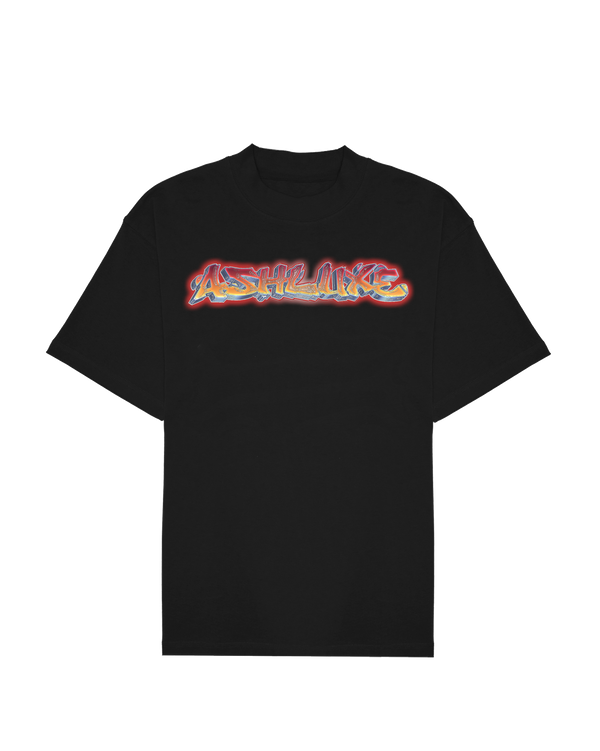 Ashluxe Glow Mockup Tee Black