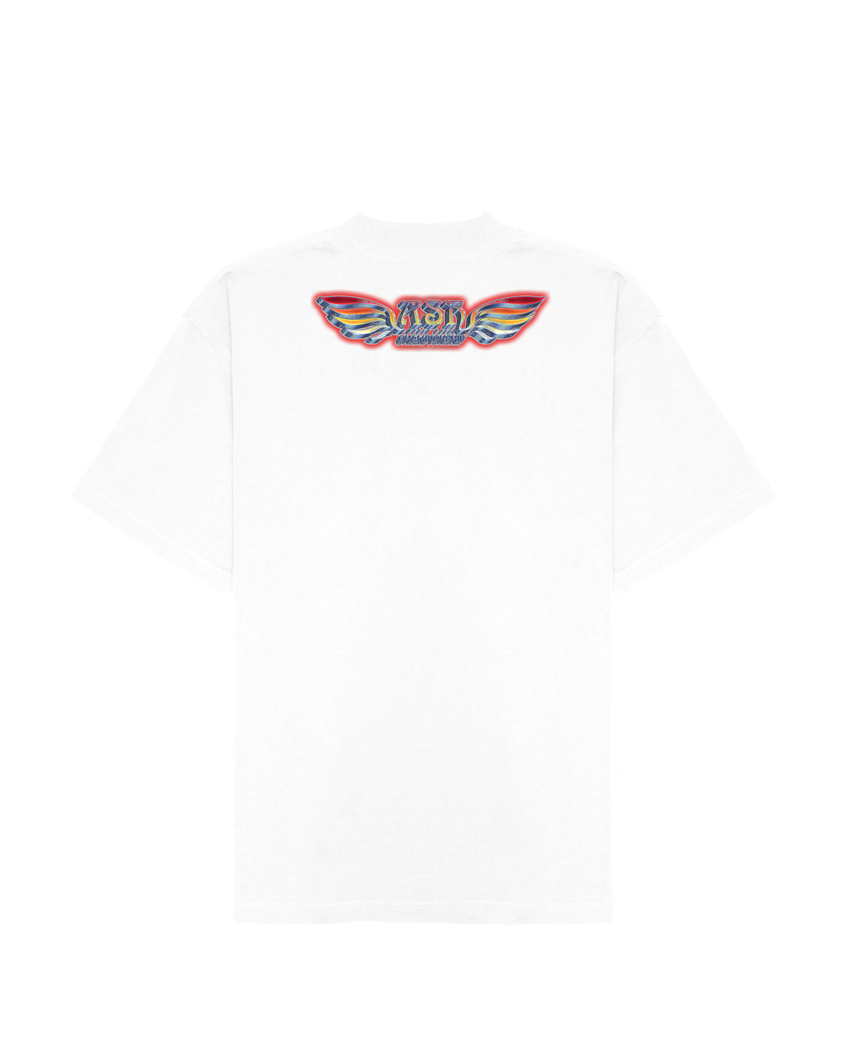 Ashluxe Glow Mockup Tee White