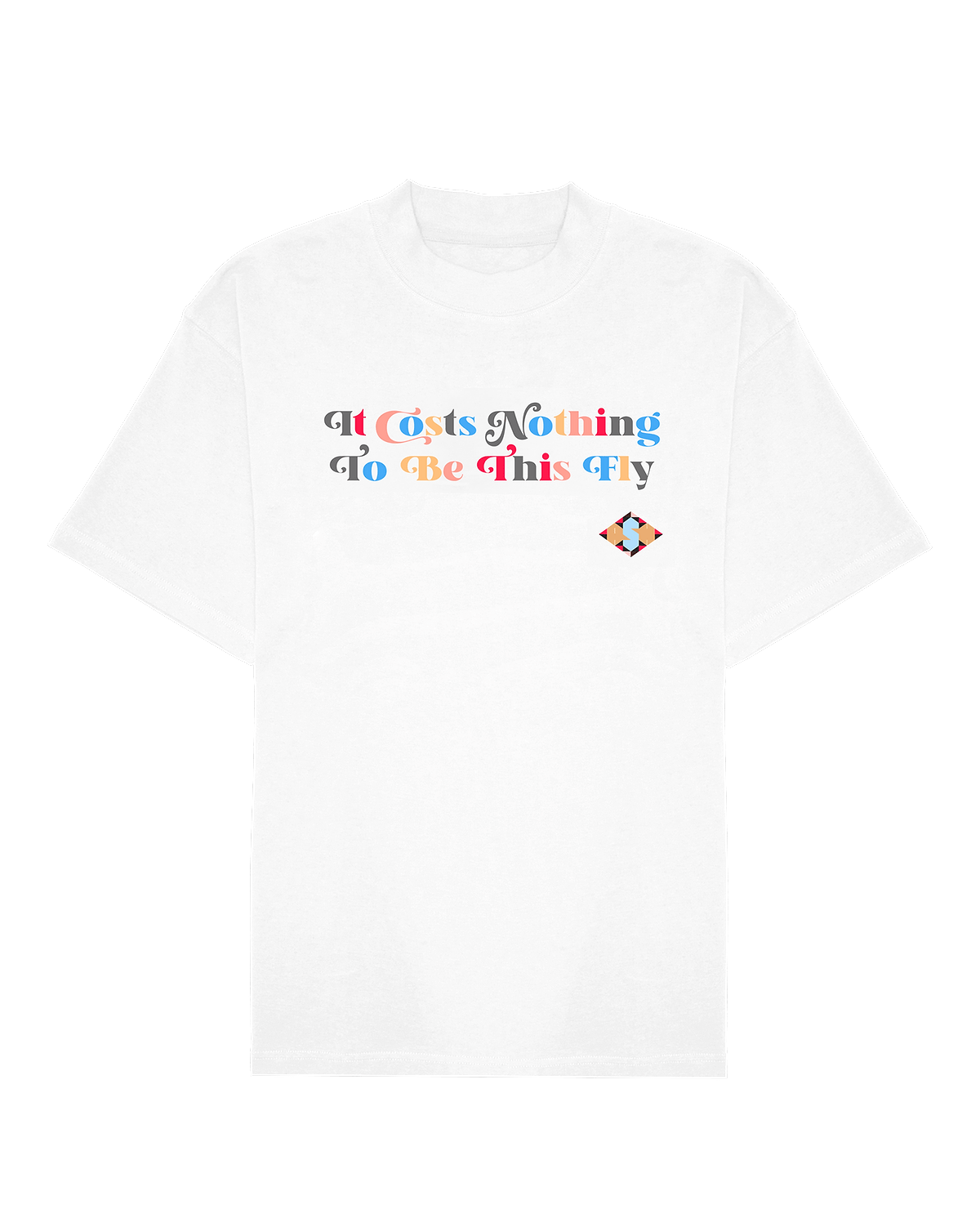 Ashluxe Graphics Print T-shirt White