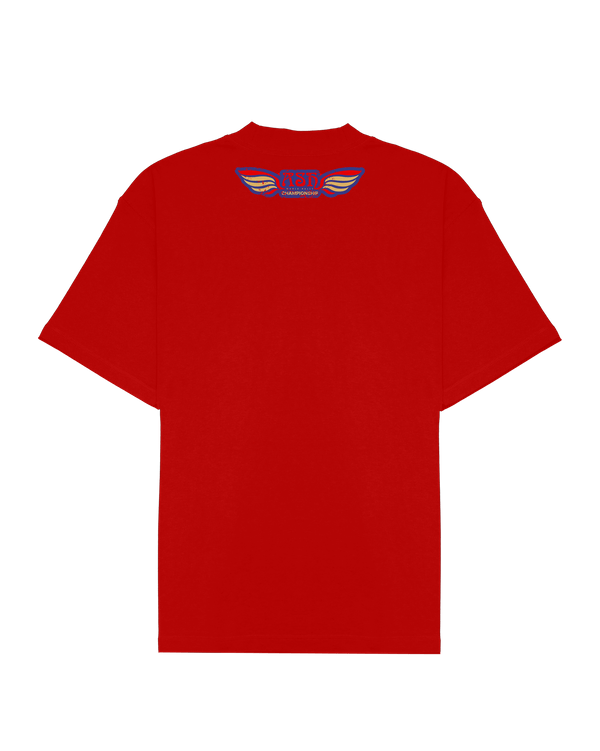 Ashluxe Hotel Illustration Tee Red