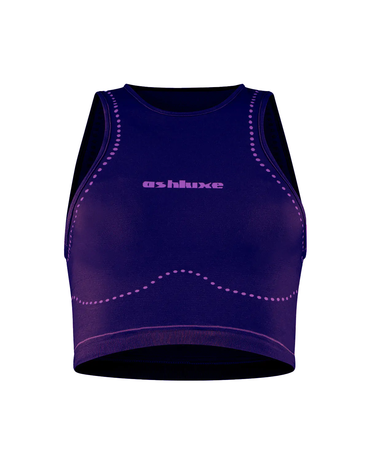 Ashluxe Logo Active Tank Top - Purple