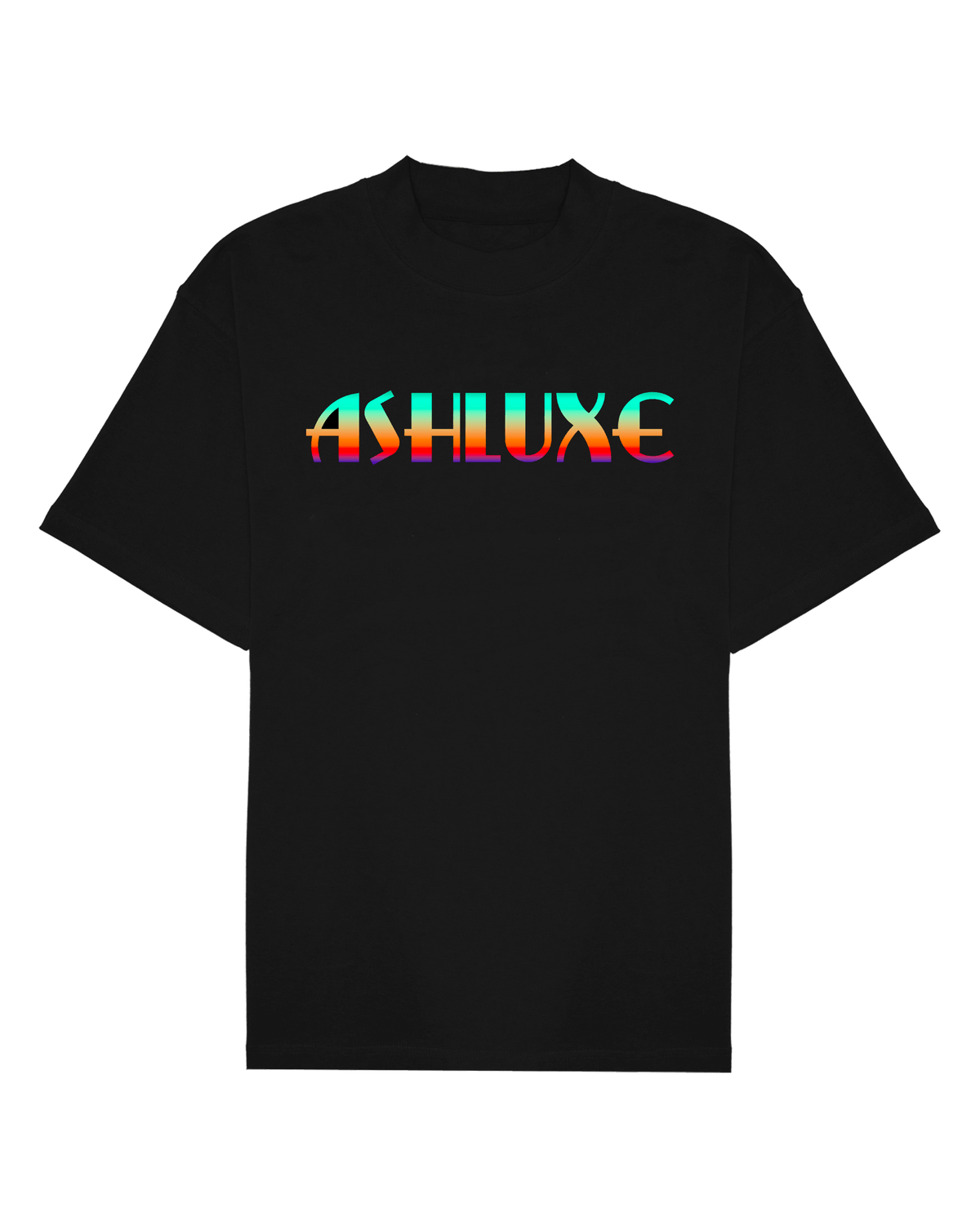 Ashluxe Neo Logo T-shirt Multi Black