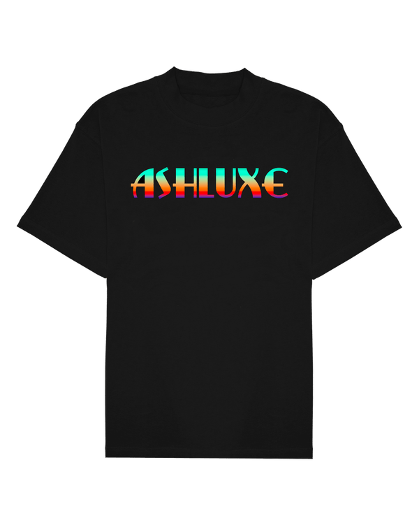 Ashluxe Neo Logo T-shirt Multi Black