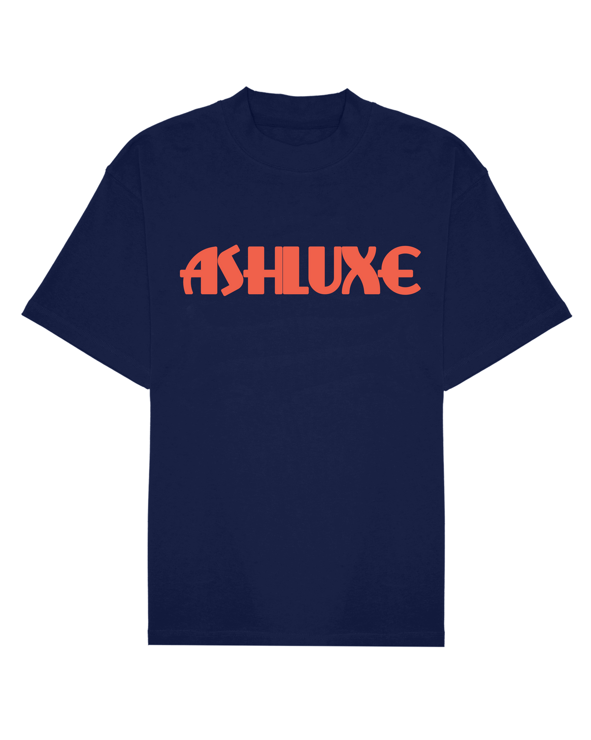 Ashluxe Neo Logo T-shirt Navy