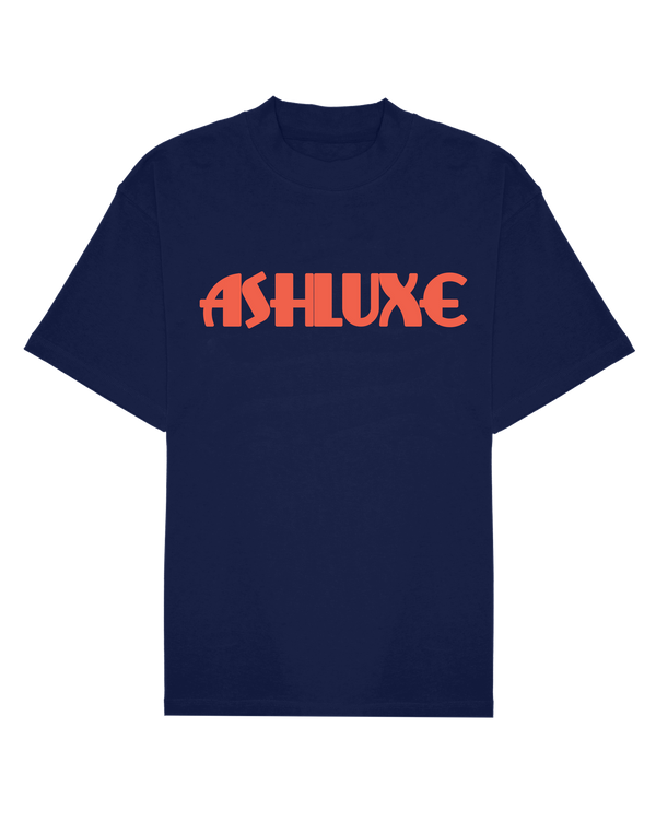 Ashluxe Neo Logo T-shirt Navy