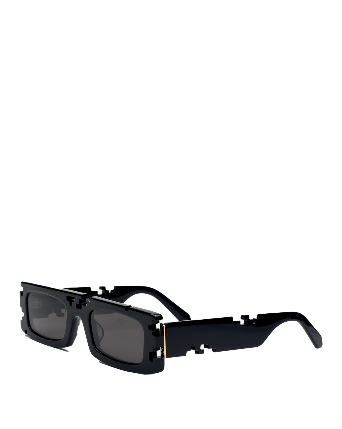 Ashluxe Pixel Cut Sunglasses Black