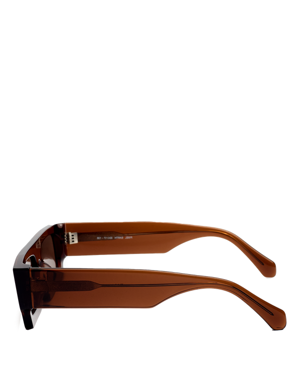 Ashluxe Pixel Earth Sunglasses Brown