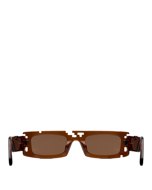 Ashluxe Pixel Earth Sunglasses Brown