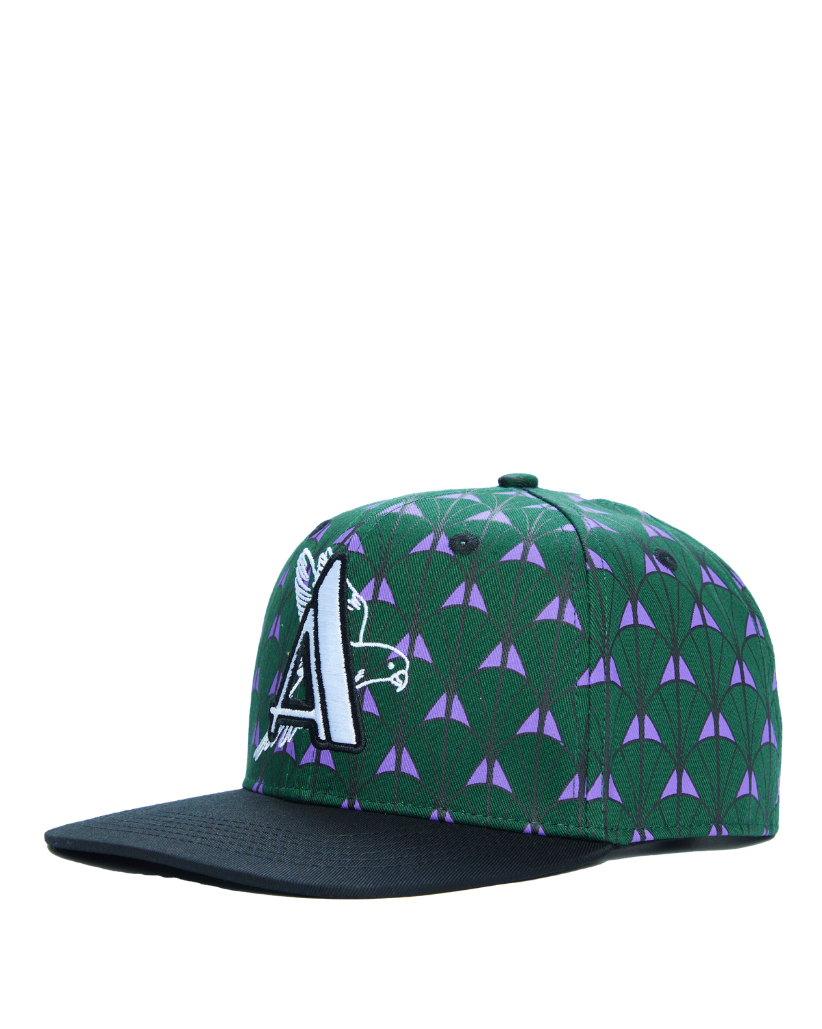 Ashluxe Snapback A -Eagle Cap Green Purple