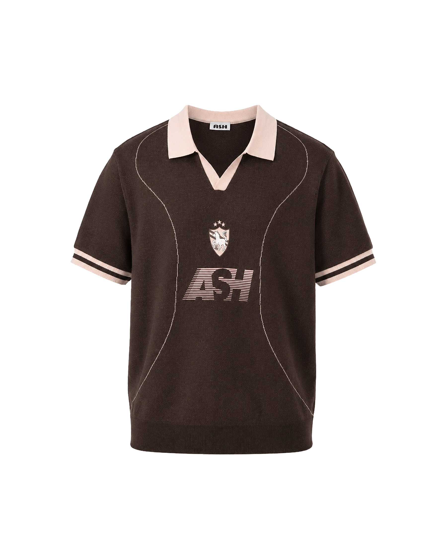 Ashluxe Classic Match Polo Brown