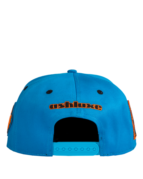 Ashluxe Crest Snapback Blue