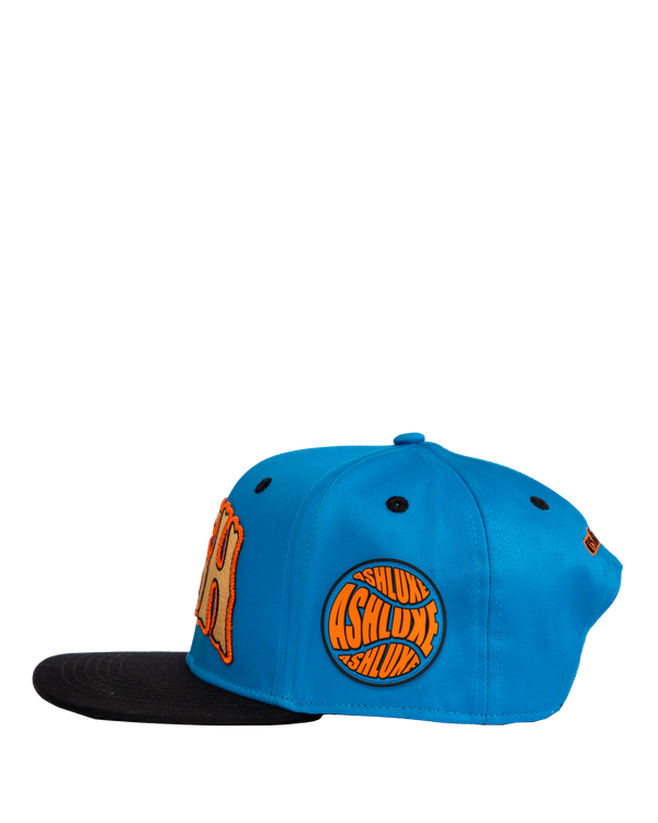 Ashluxe Crest Snapback Blue