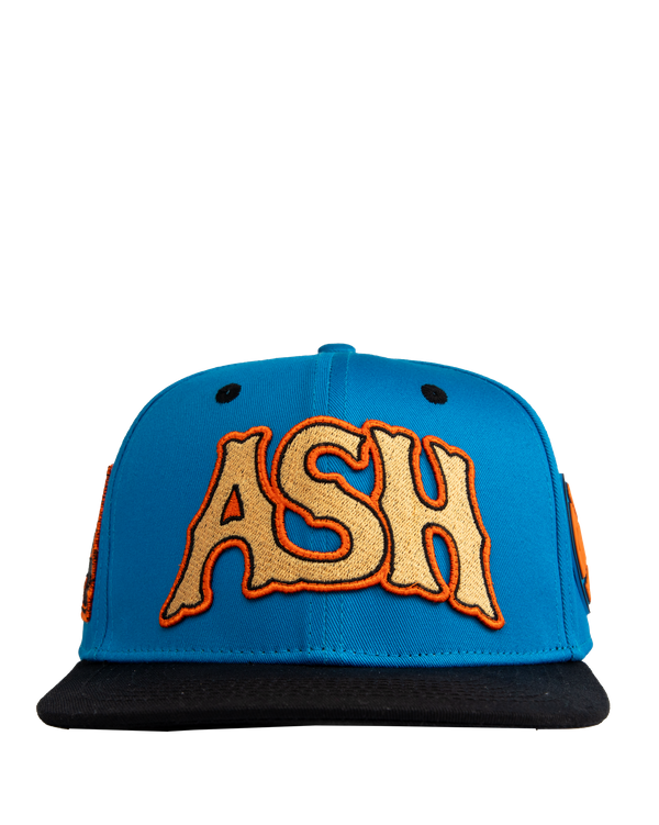 Ashluxe Crest Snapback Blue